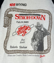 Load image into Gallery viewer, Hank Williams Jr. Stroh-Down Raglan T-Shirt: M
