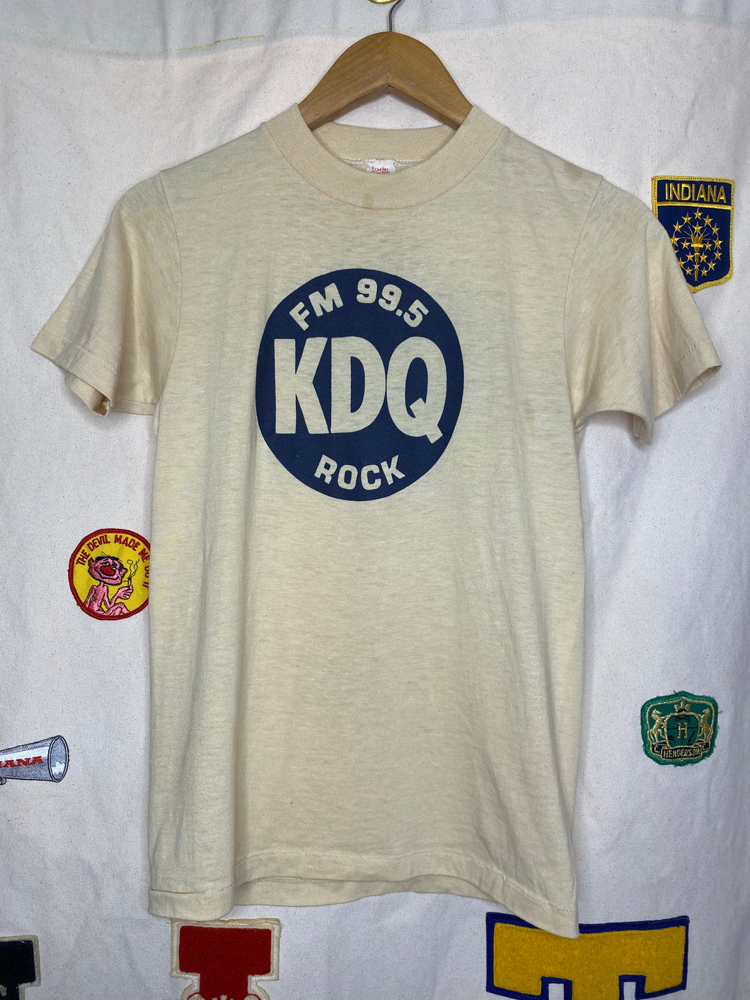 99.5 KDQ Rock Radio Waxworks Records T-Shirt: S