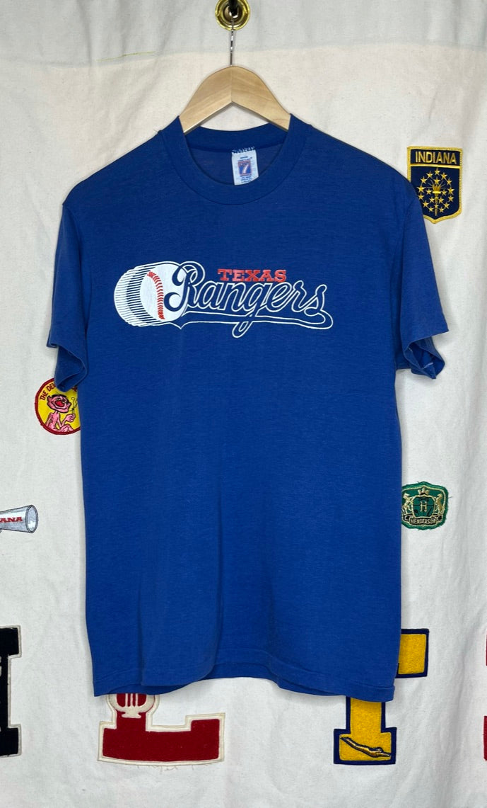 Texas Rangers MLB Logo 7 T-Shirt: L