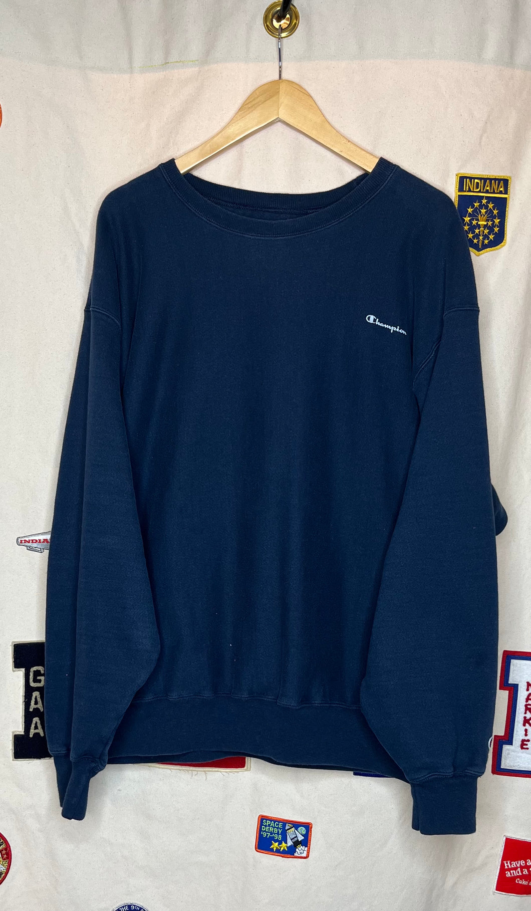 Vintage Champion Reverse Weave Crewneck: XXL