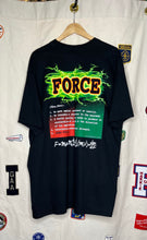 Load image into Gallery viewer, John Force Lightning Nascar Double-Sided T-Shirt: XL
