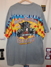 Load image into Gallery viewer, Tie Dye Harley Davidson 1999 Panther T-Shirt: 2XL
