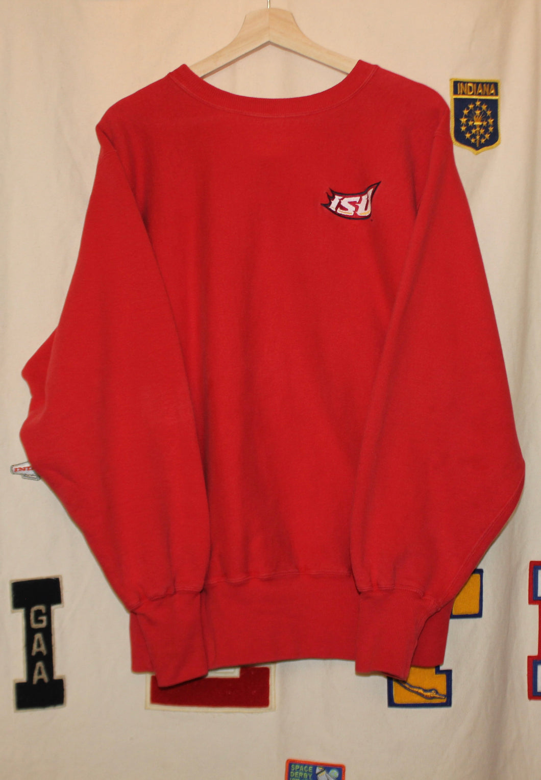 Iowa State University Champion Reverse Weave Crewneck: L