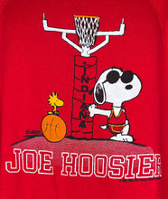 Load image into Gallery viewer, Indiana University Joe Hoosier Snoopy Crewneck: M/L
