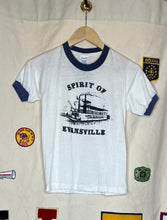 Load image into Gallery viewer, Spirit of Evansville Boat Ringer T-Shirt: S
