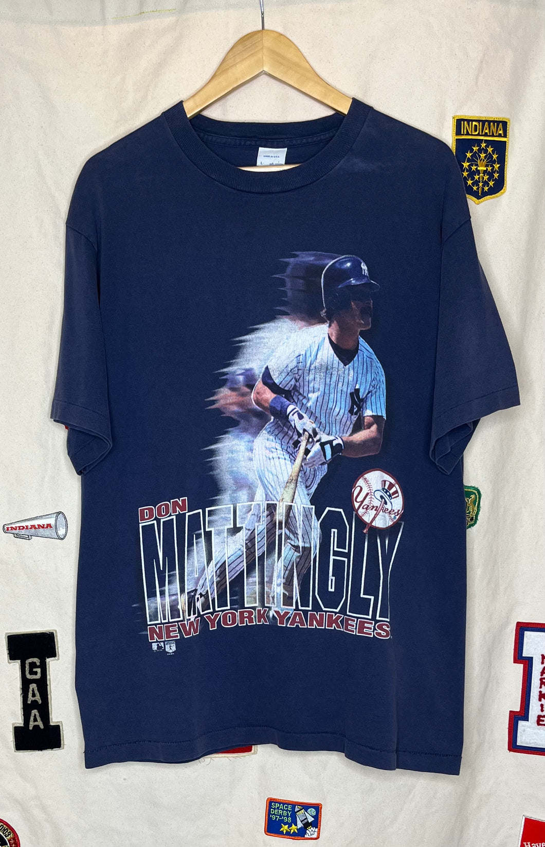 Vintage Salem Sportswear New York Yankees Graphic T Shirt (Size L
