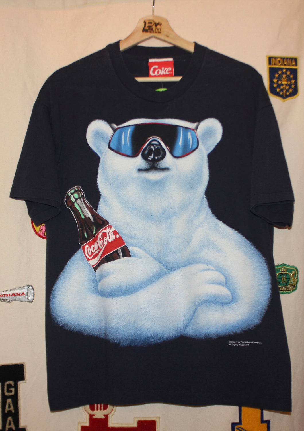 1994 Coca-Cola Polar Bear T-Shirt: L