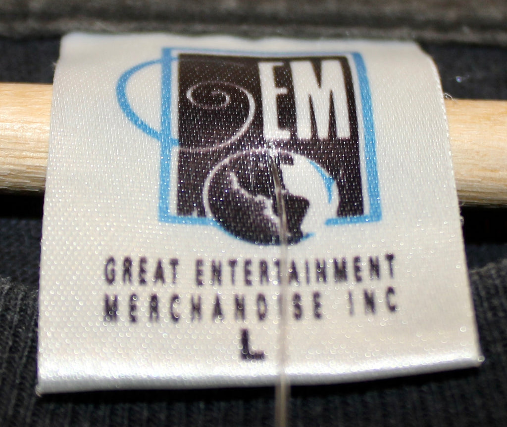 Vintage 1995 .38 Special Band Tour Nascar T-Shirt: L