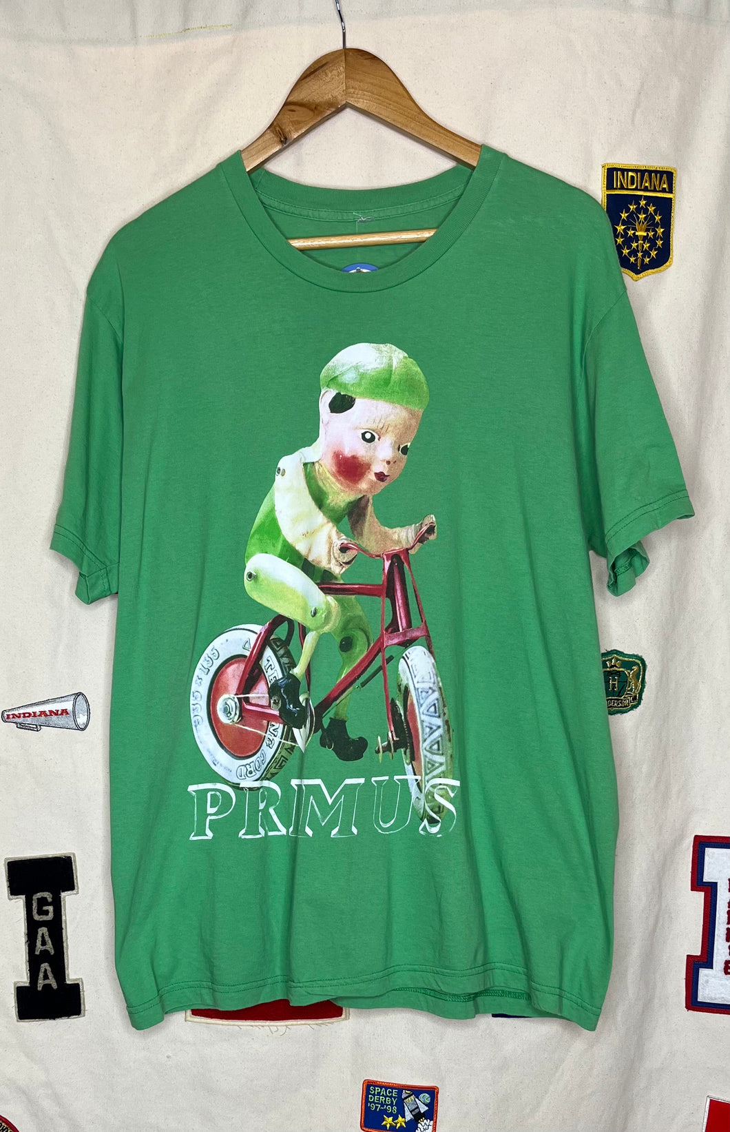 Primus Green Naugahyde T-Shirt: XL