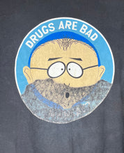 Load image into Gallery viewer, South Park Mr. Mackey Drugs are Bad T-Shirt: M
