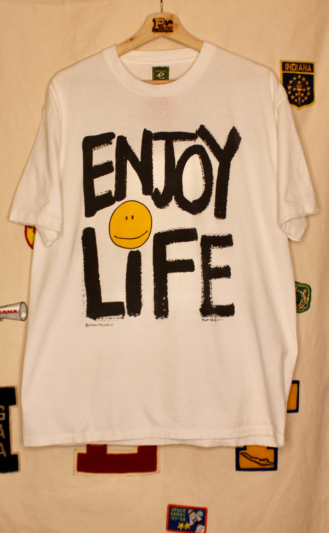 1993 Enjoy Life T-Shirt: L