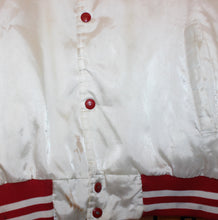 Load image into Gallery viewer, Indiana University White Satin Jacket: XL
