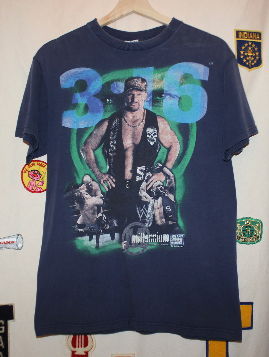 1999 Stone Cold 3:16 T-Shirt: M