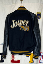 Load image into Gallery viewer, 1980 Jasper High School Leather Letterman Varsity Jacket: S

