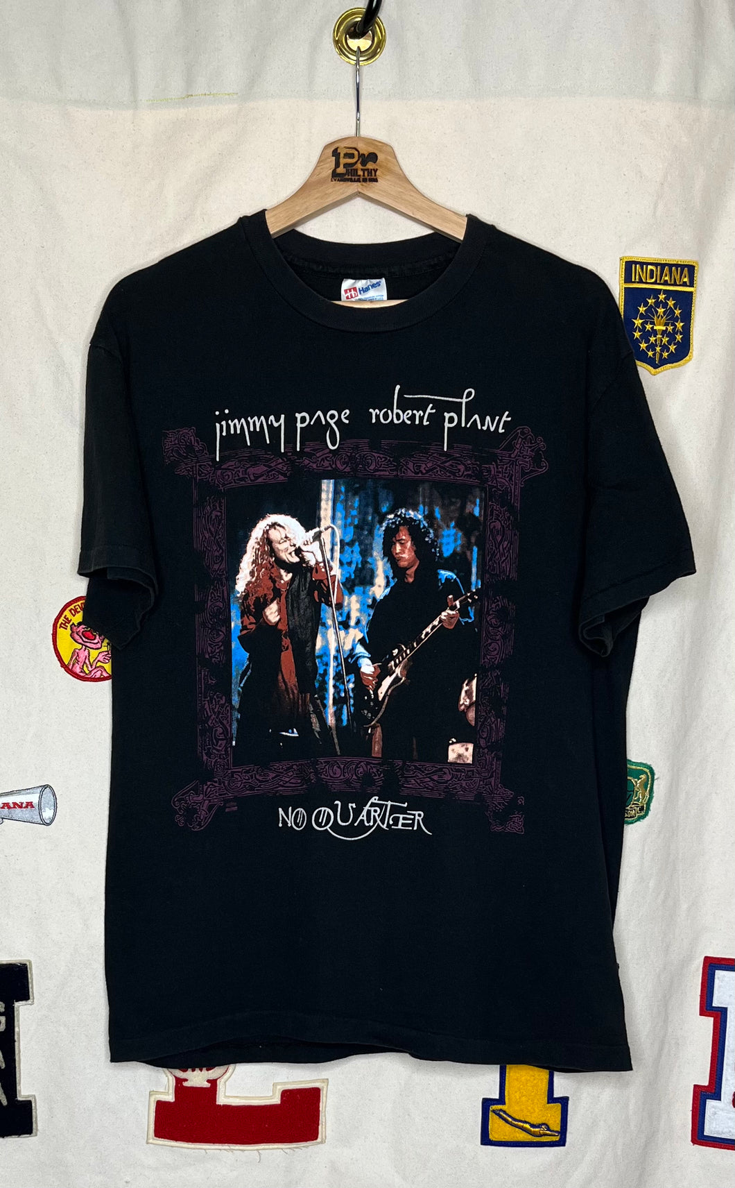 1995 Jimmy Page Robert Plant Tour T-Shirt: L
