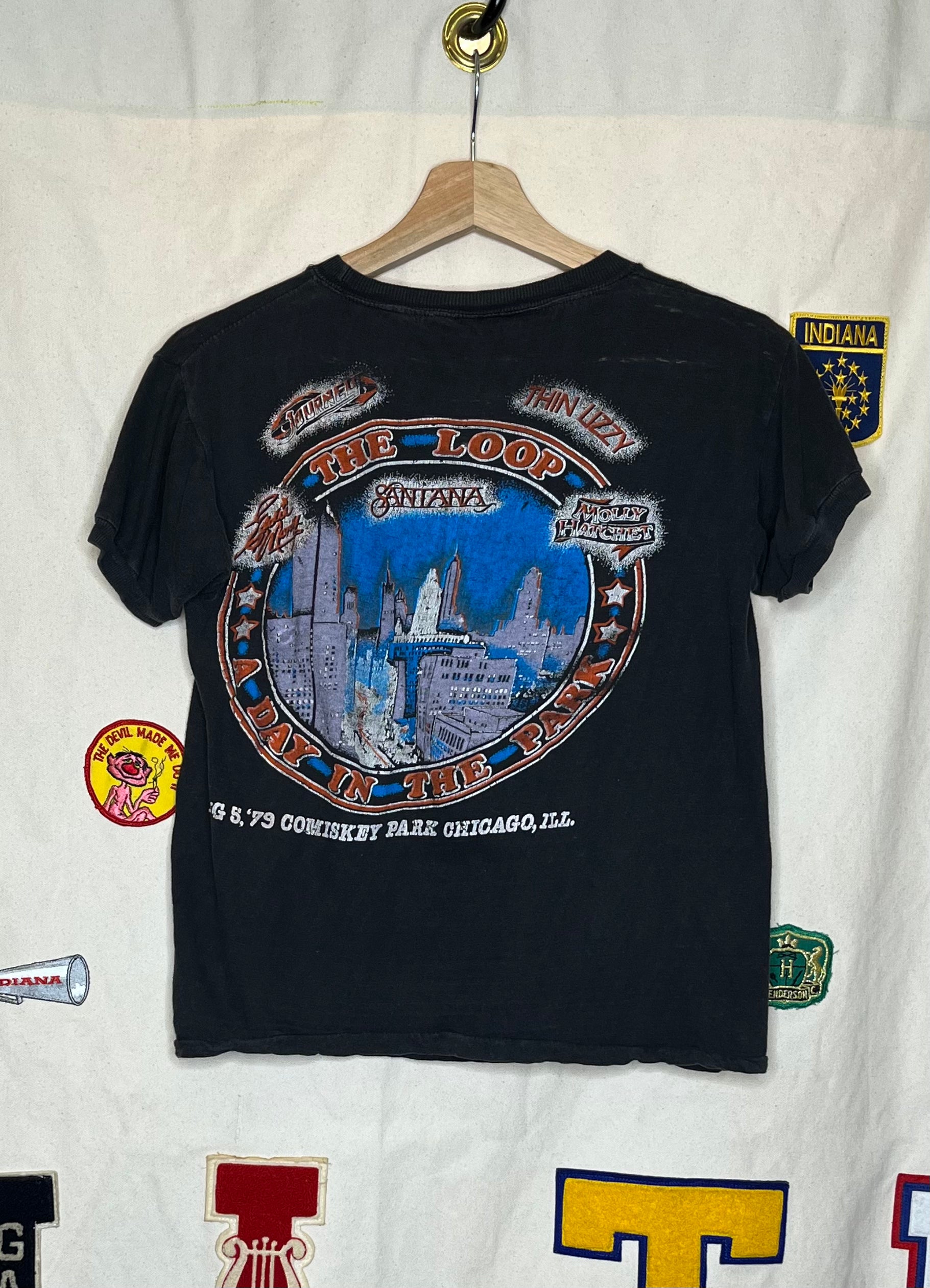 1979 The Loop Day in the Park Santana Journey Molly Hatchet T  