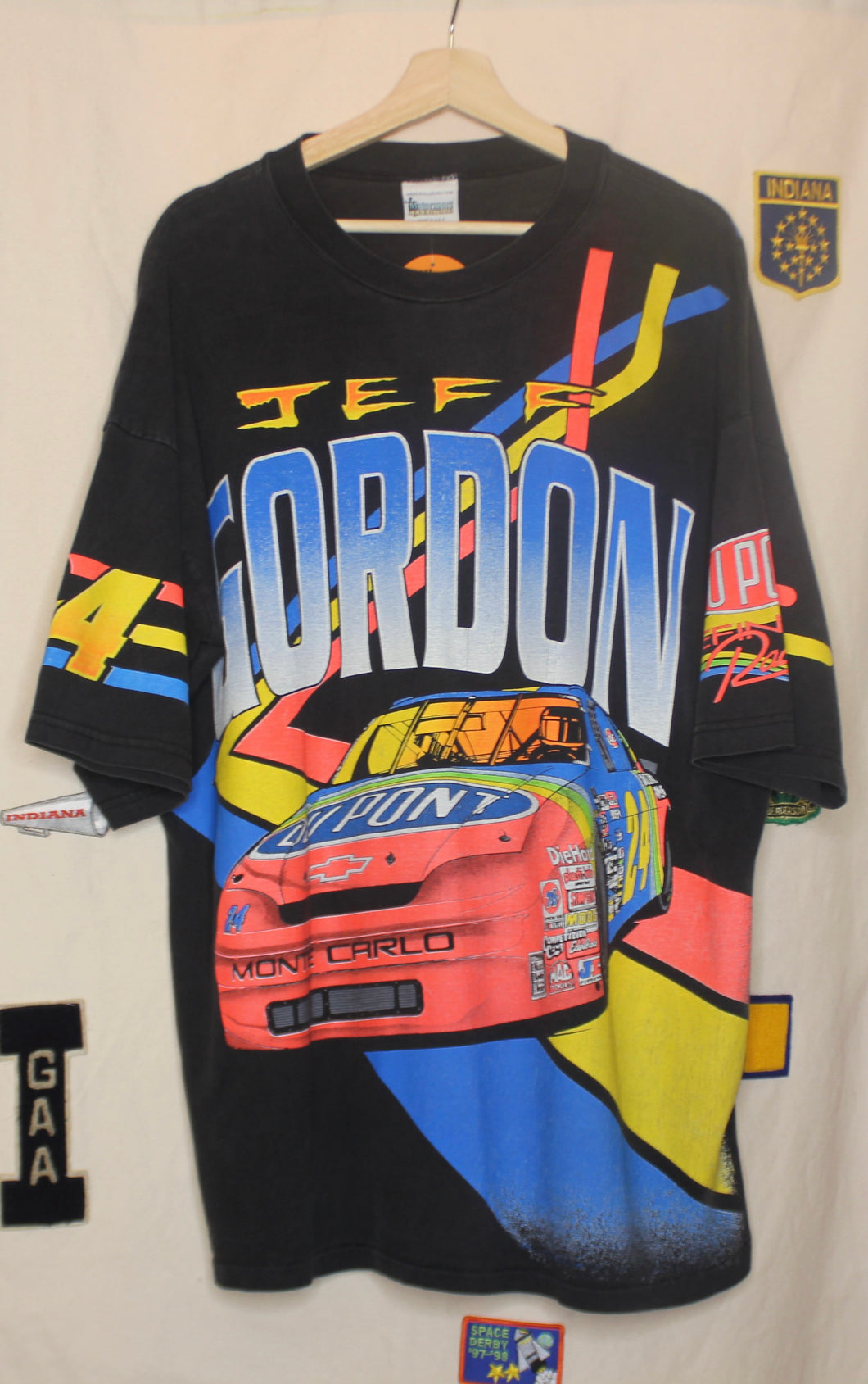 Jeff Gordon Smokin The Competition AOP T-Shirt: XL