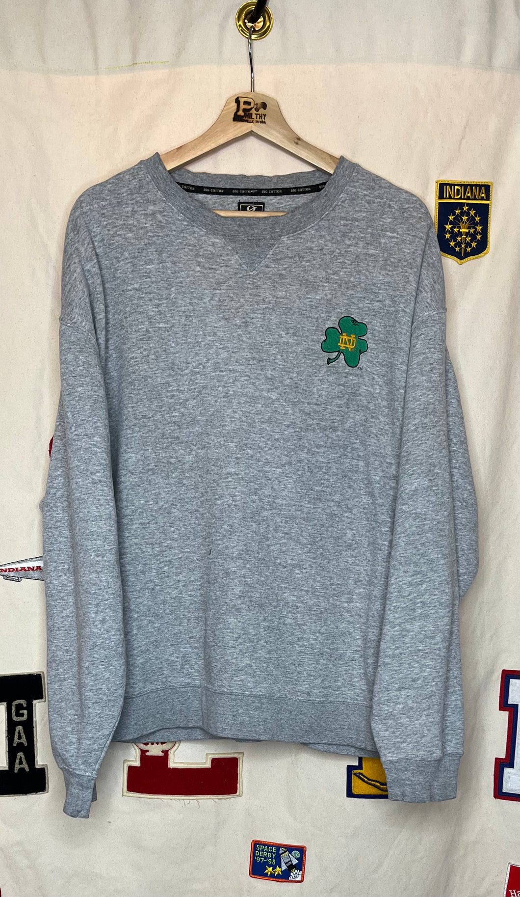 Notre Dame Fighting Irish Gear Sports Crewneck: XXL