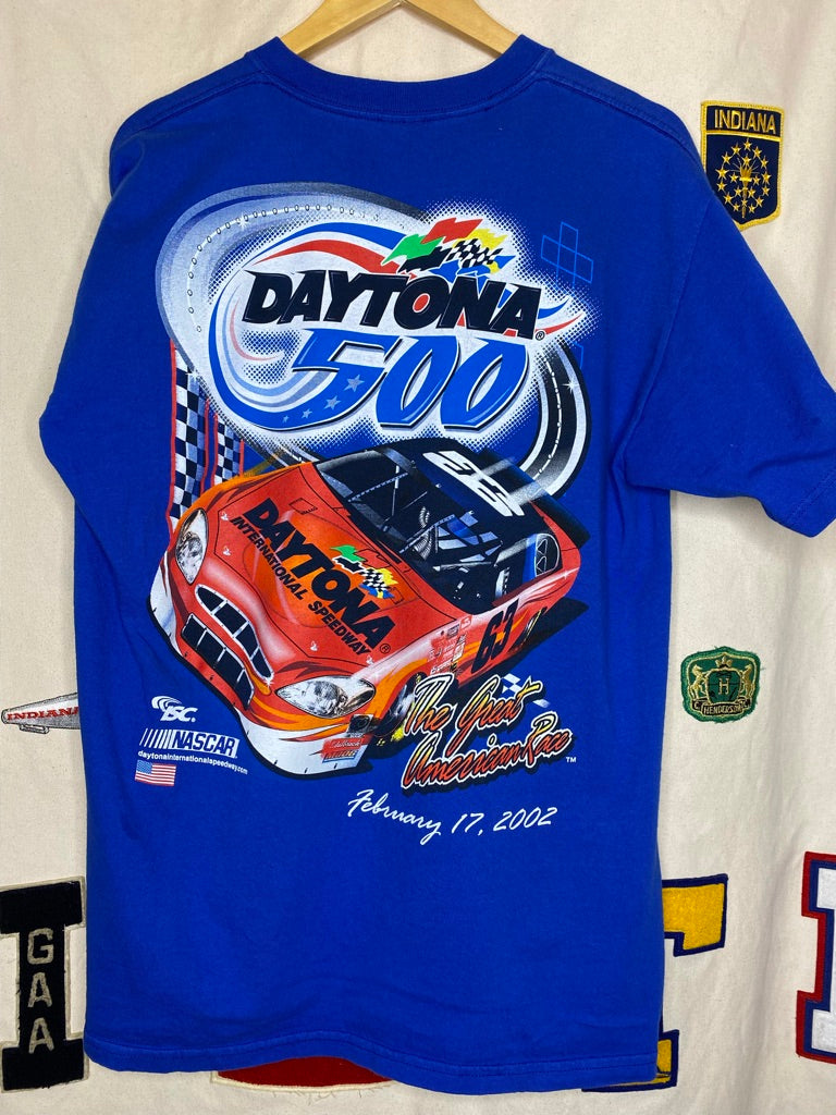 2002 Daytona 500 Double-Sided T-Shirt: L