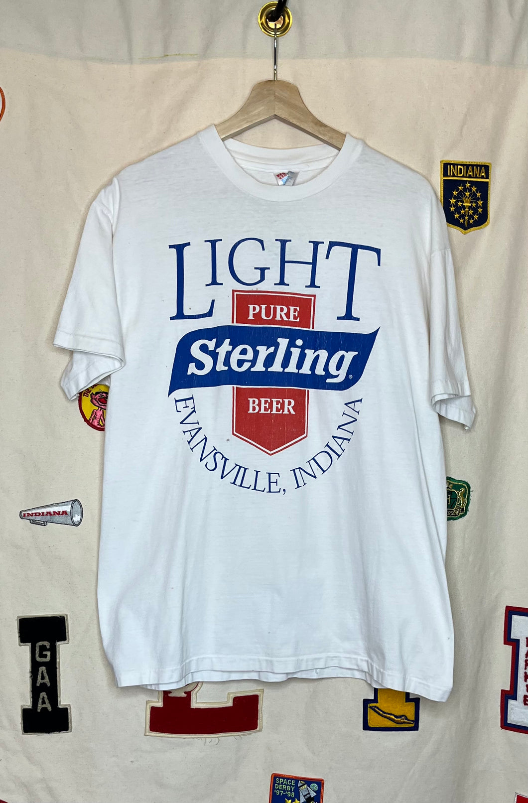 Sterling Beer Evansville T-Shirt: L