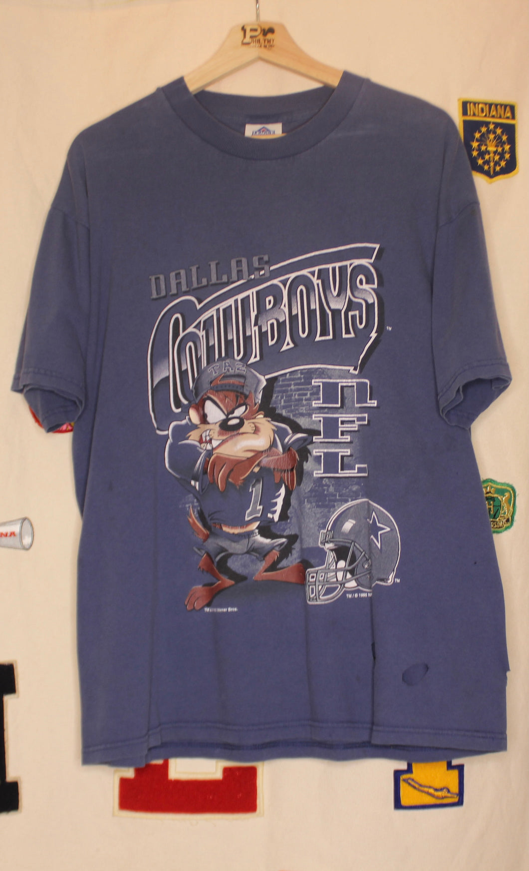 Taz Dallas Cowboys NFL T-Shirt: L