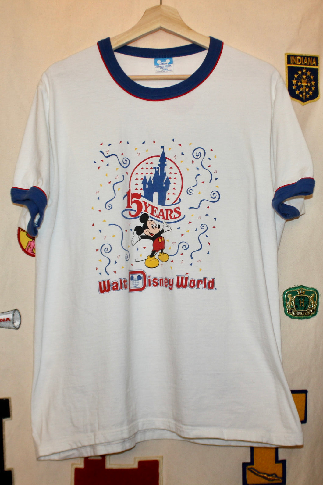 Walt Disney World 15th Anniversary T-Shirt: XL