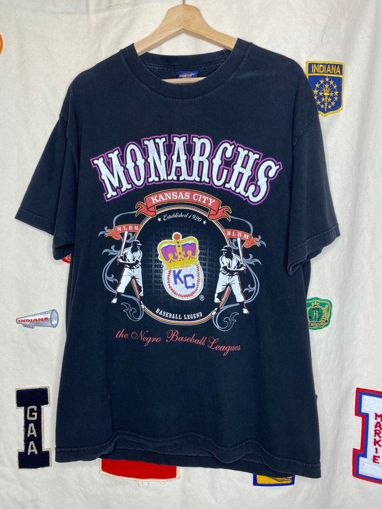 Vintage Kansas City Monarchs Negro Leagues Baseball T-Shirt: Large