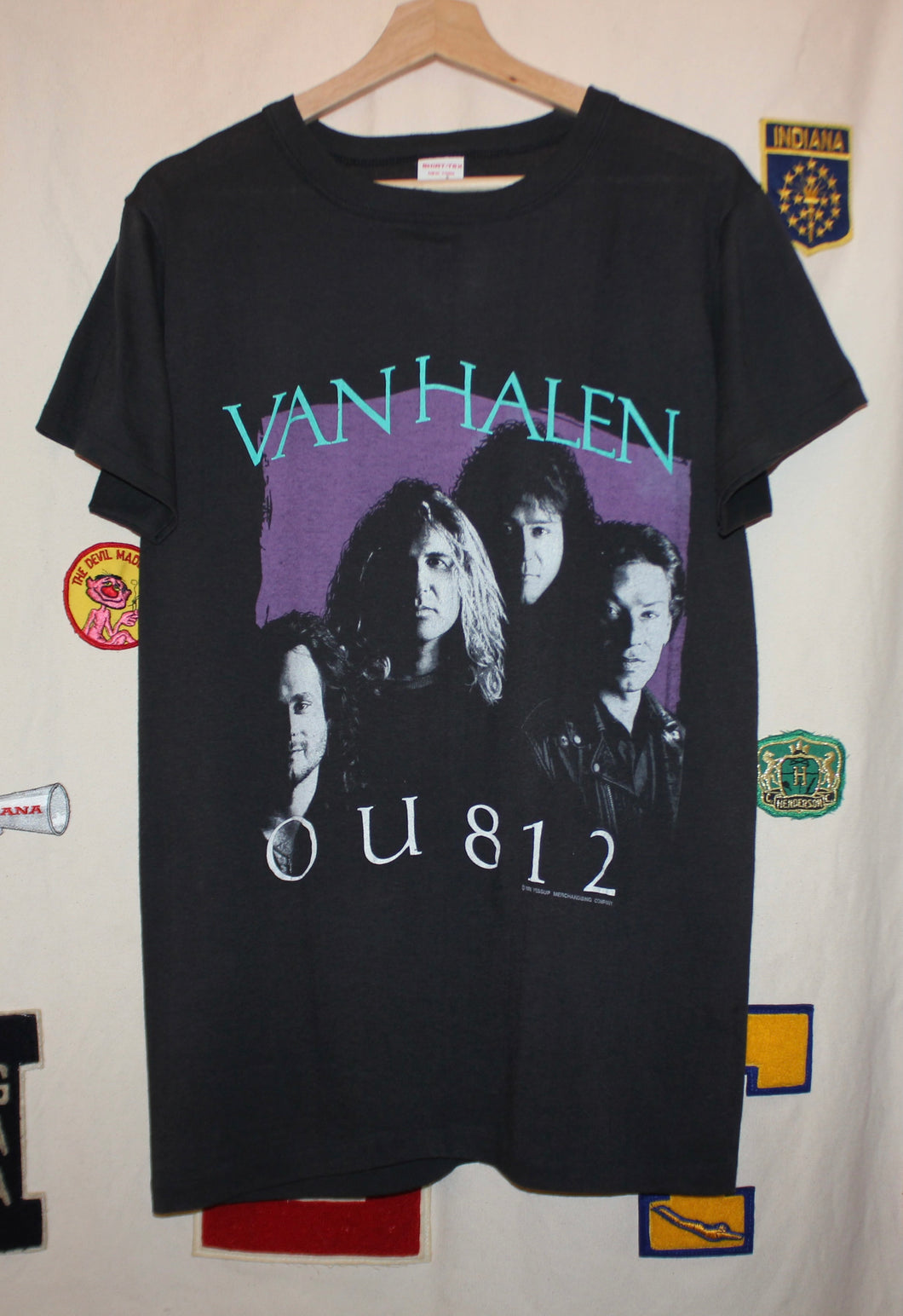 1988 Van Halen OU812 Tour T-Shirt: XL