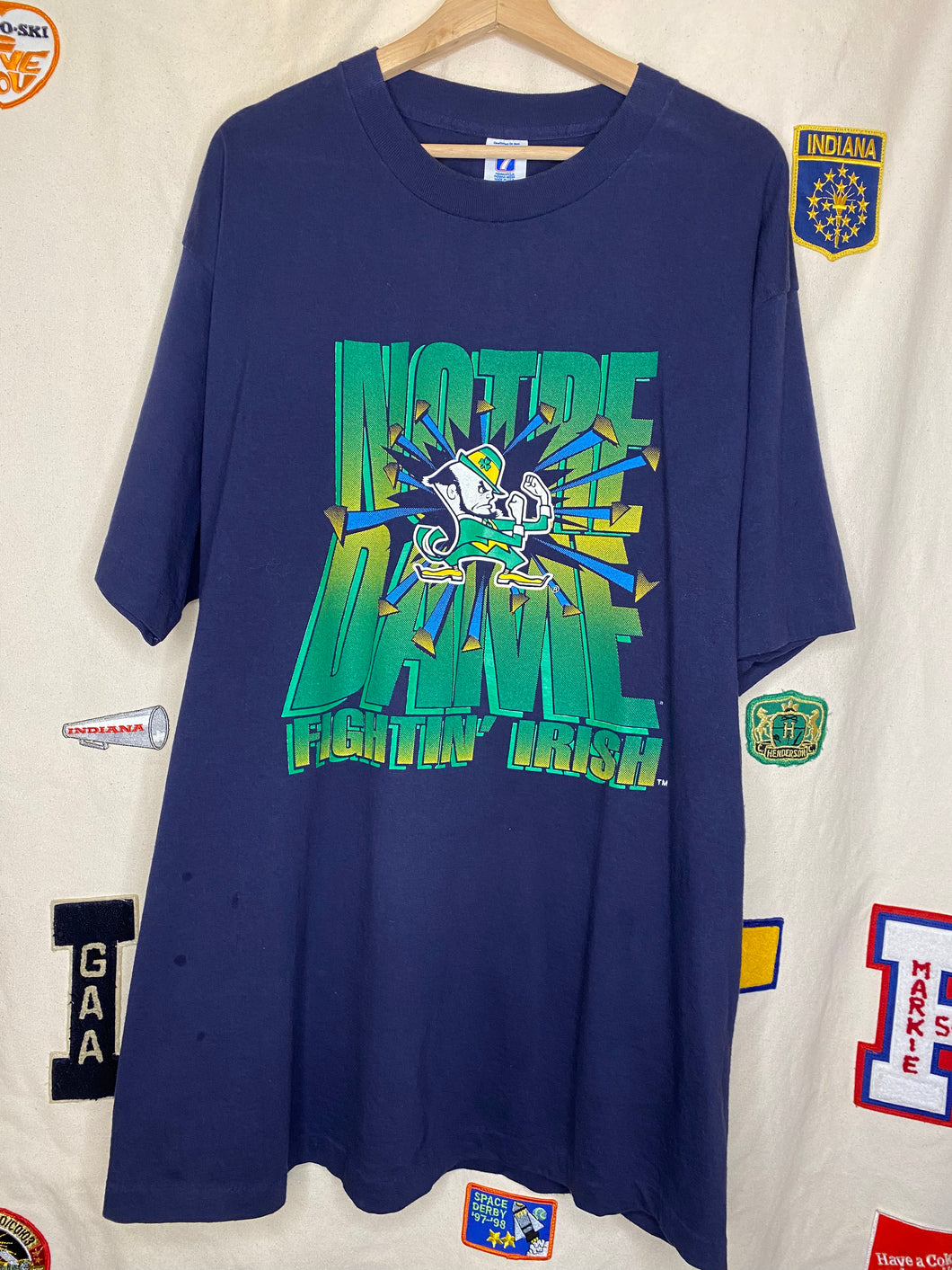 Notre Dame Fighting Irish Logo 7 T-Shirt: XXL