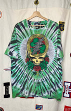 Load image into Gallery viewer, Grateful Dead Skull Shamrock Tie-Dye T-Shirt: XL
