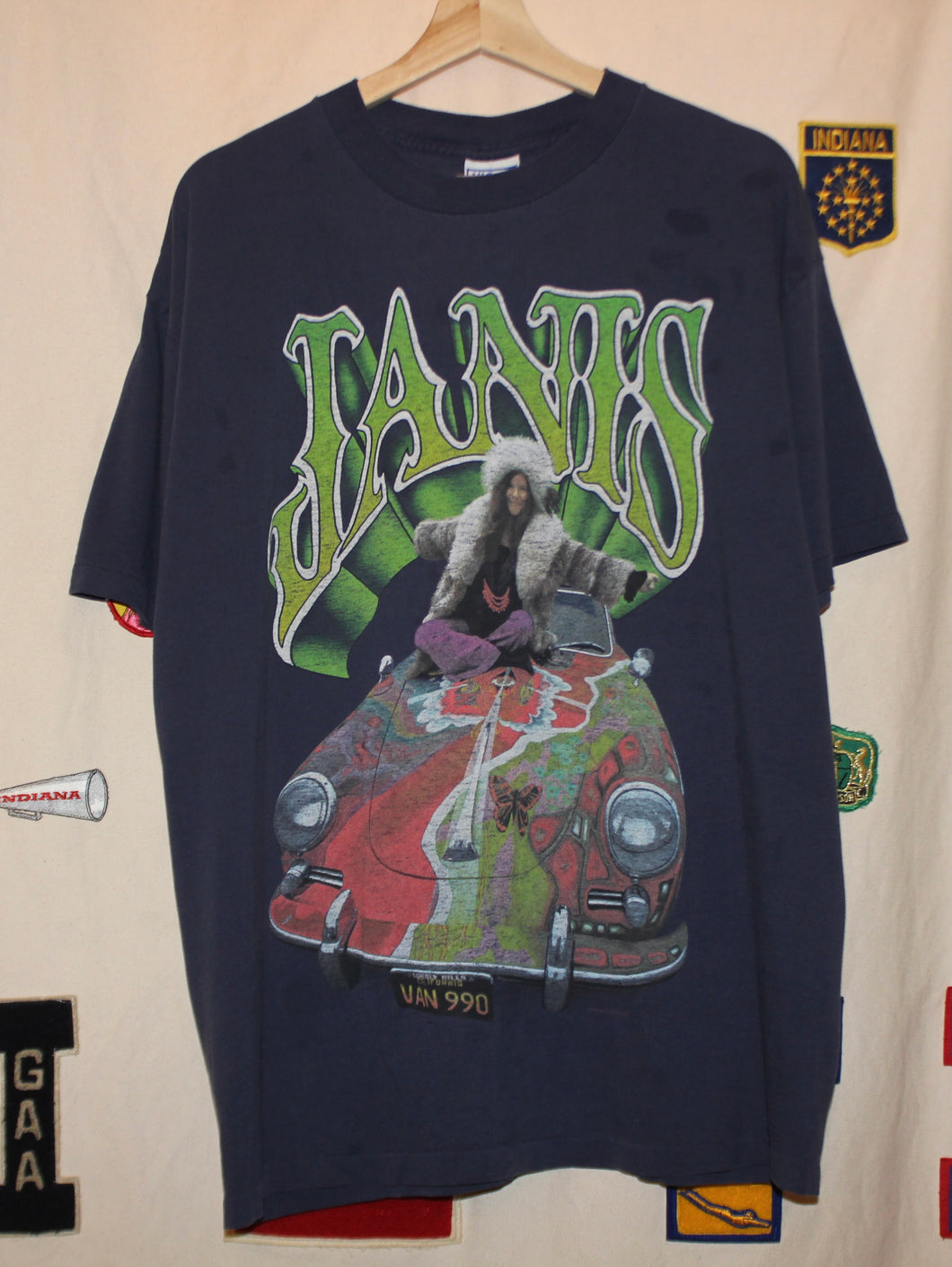 1995 Janis Joplin Porsche T-Shirt: XL