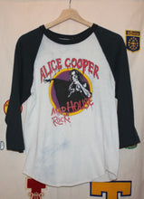 Load image into Gallery viewer, Alice Cooper Madhouse Rock Raglan T-Shirt: M
