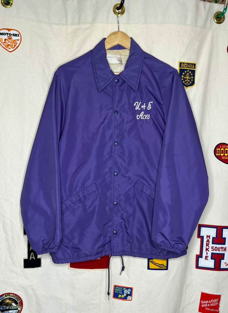 University of Evansville Chain-Stitched Jacket: M