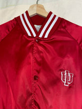 Load image into Gallery viewer, Vintage Indiana University Lightweight Satin Bomber Jacket: M/L

