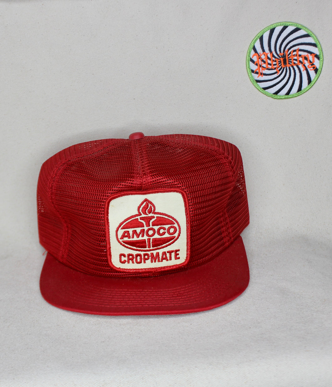 Vintage Amoco Cropmate Farmer All-Mesh Patch Trucker Hat
