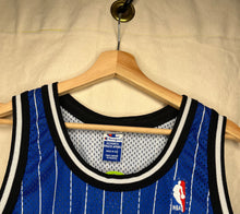 Load image into Gallery viewer, Penny Hardaway Orlando Magic Pinstripe Champion Jersey: L
