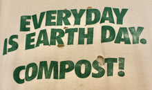 Load image into Gallery viewer, Distressed Earth Day Compost T-Shirt: L
