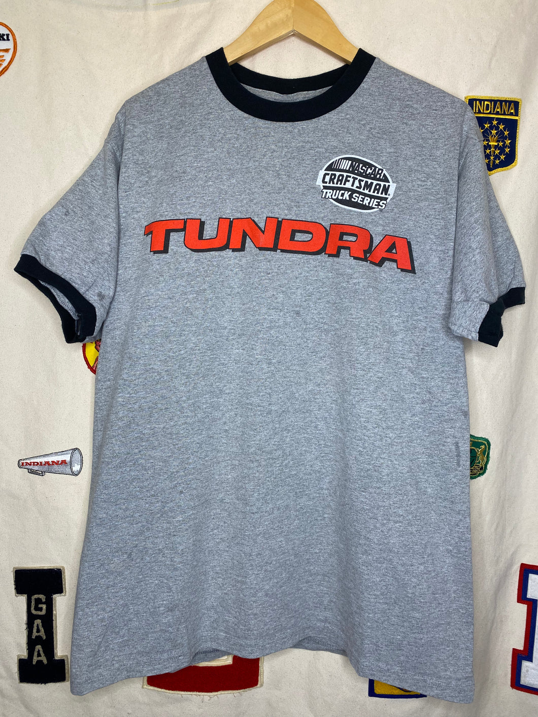 Nascar Toyota Tundra Pit Member Ringer T-Shirt: XL