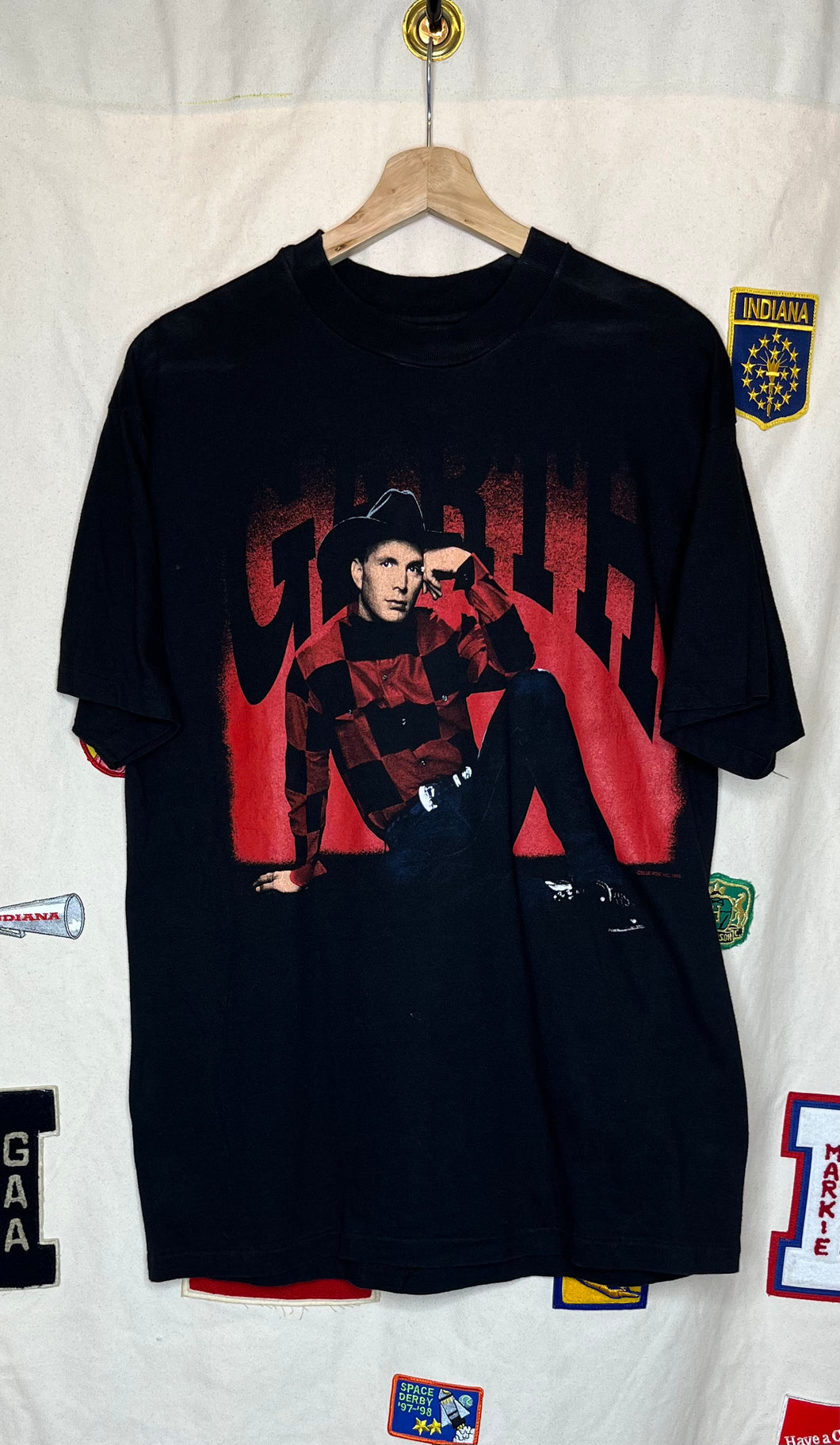 1993 Garth Brooks On Tour T-Shirt: L