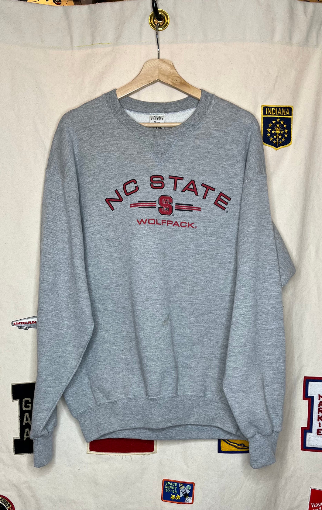 North Carolina University WolfPack Crewneck: L