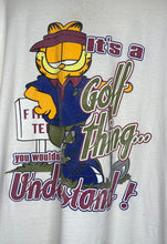 Load image into Gallery viewer, Garfield Golf White T-Shirt: L/XL
