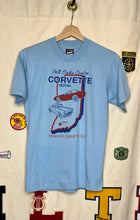 Load image into Gallery viewer, Corvette Festival Blue T-Shirt: S
