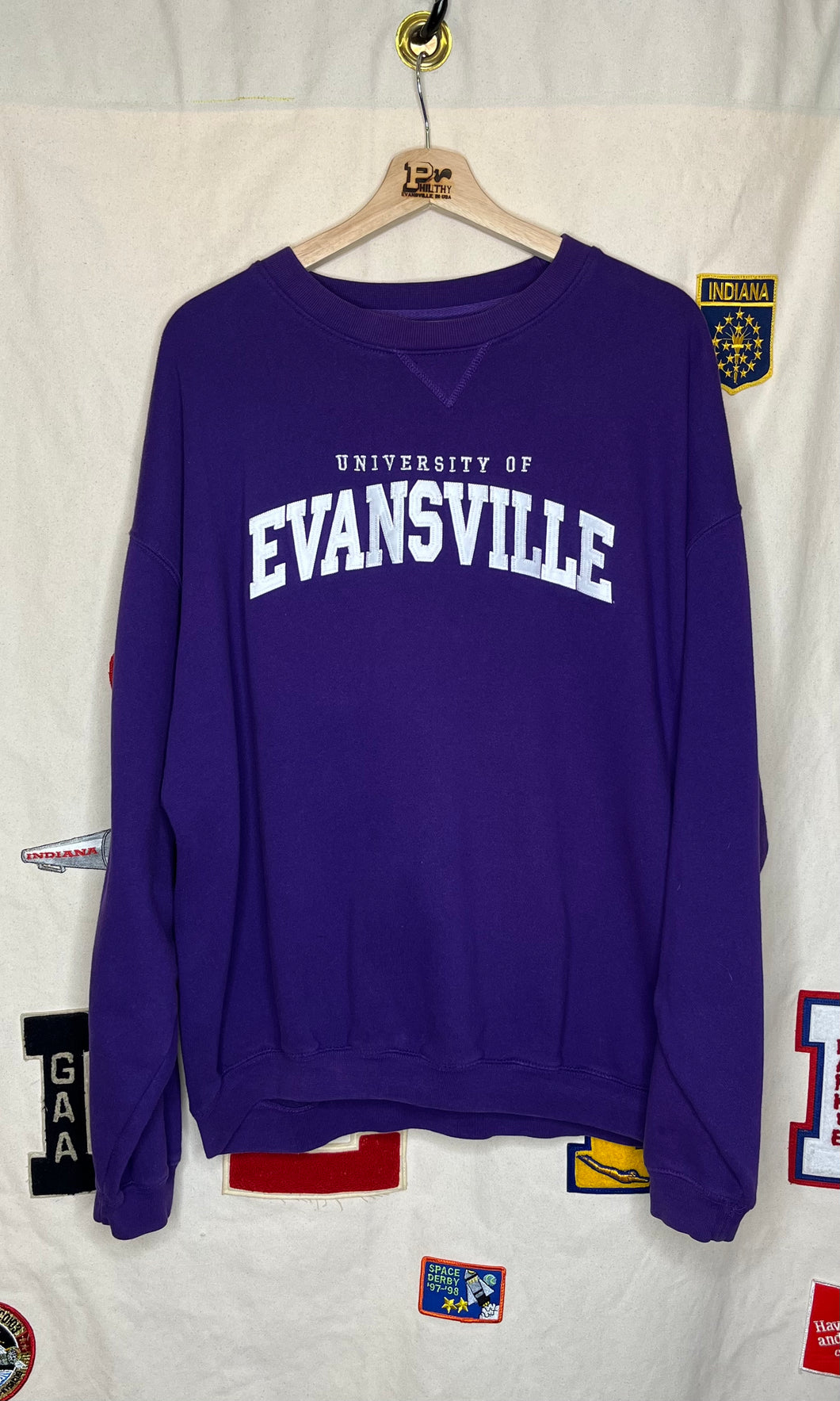 University of Evansville Cotton Exchange Crewneck: XL