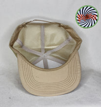 Load image into Gallery viewer, Vintage Charolais Coal We Dig It Patch Tan Snapback Trucker Hat K-Products
