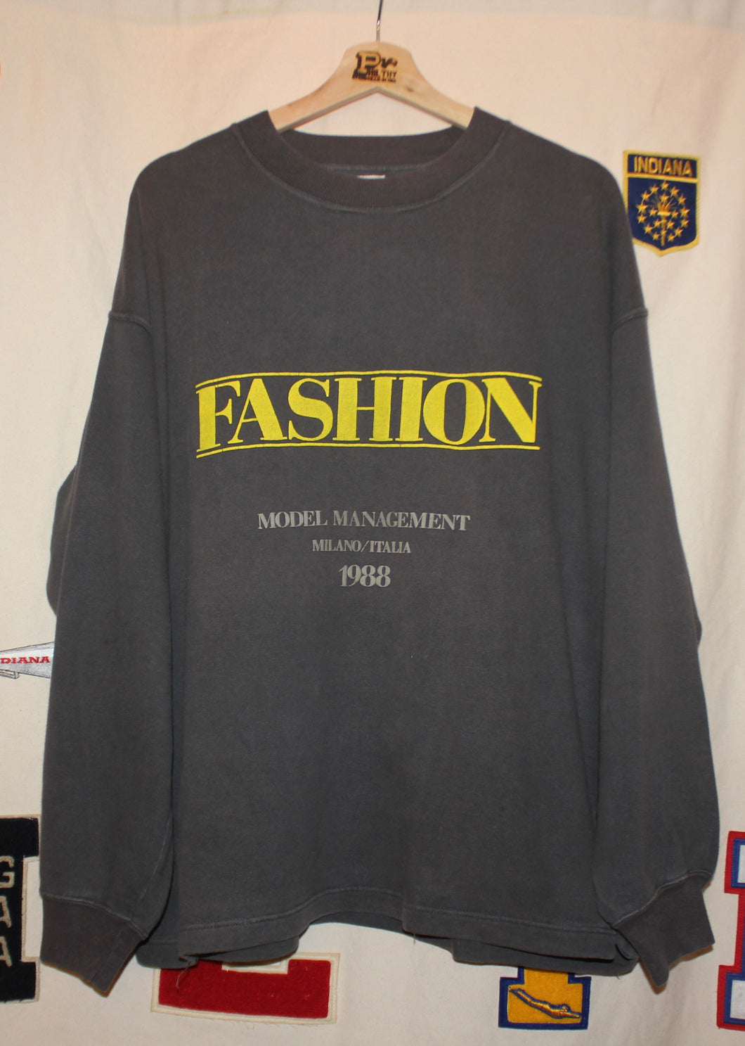 1988 Fashion Milan Italy Crewneck: XL