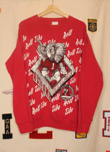 Load image into Gallery viewer, University of Alabama Roll Tide Elephant Crewneck: XL
