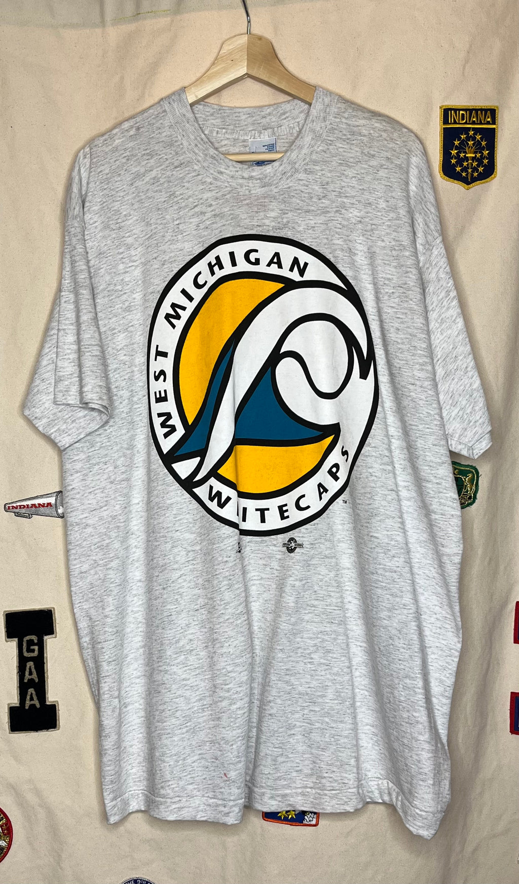 Vintage West Michigan Whitecaps MILB Salem Sportswear T-Shirt: XL