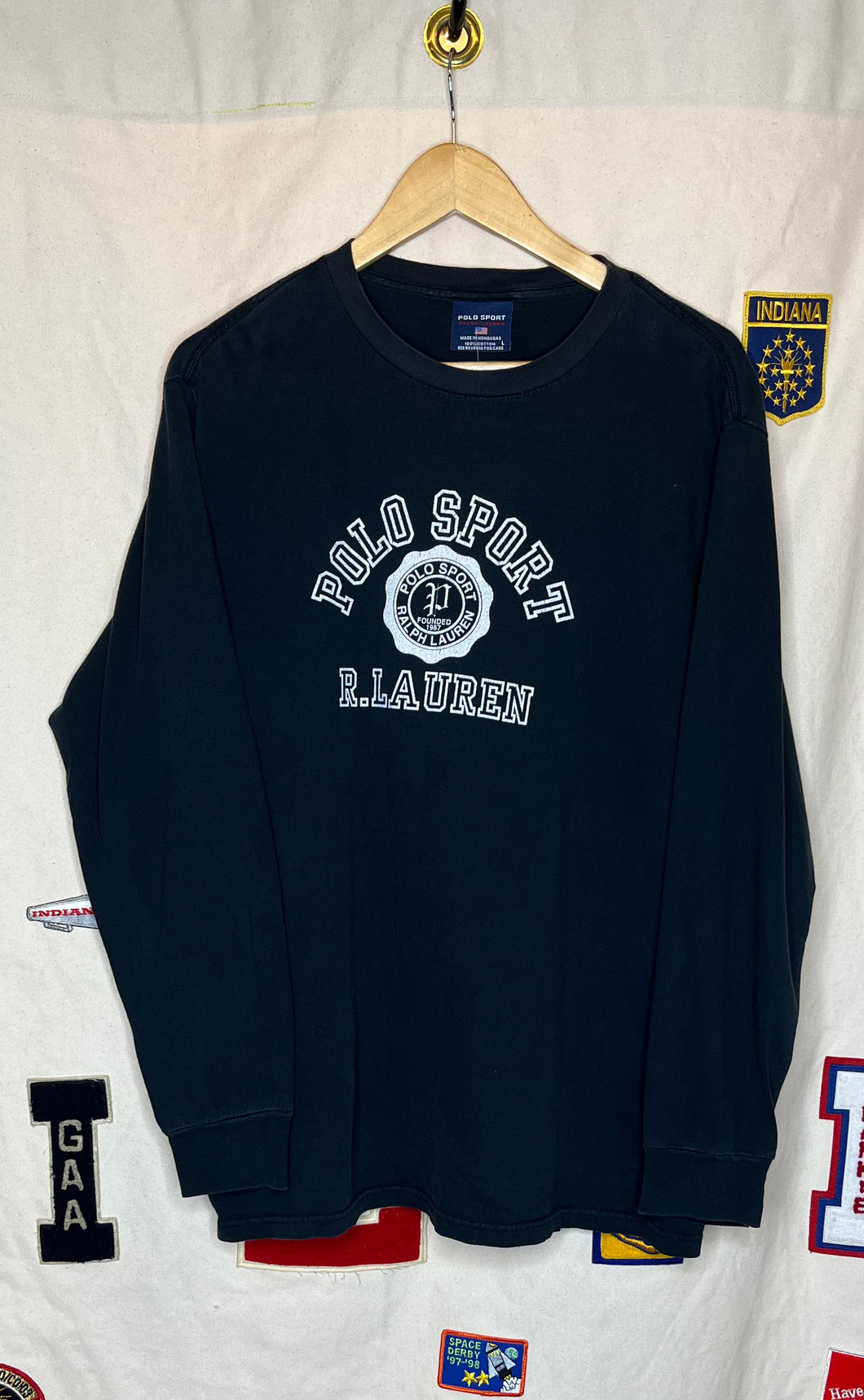 Polo Ralph Lauren Polo Sport Crest Long-Sleeve T-Shirt: L