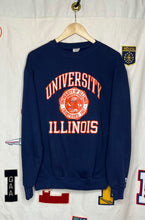 Load image into Gallery viewer, University of Illinois Blue Crewneck: L/XL
