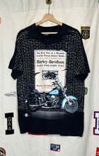 Load image into Gallery viewer, 1995 Harley-Davidson Brick AOP T-Shirt: L
